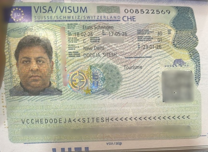 Sitesh Dodeja Visa